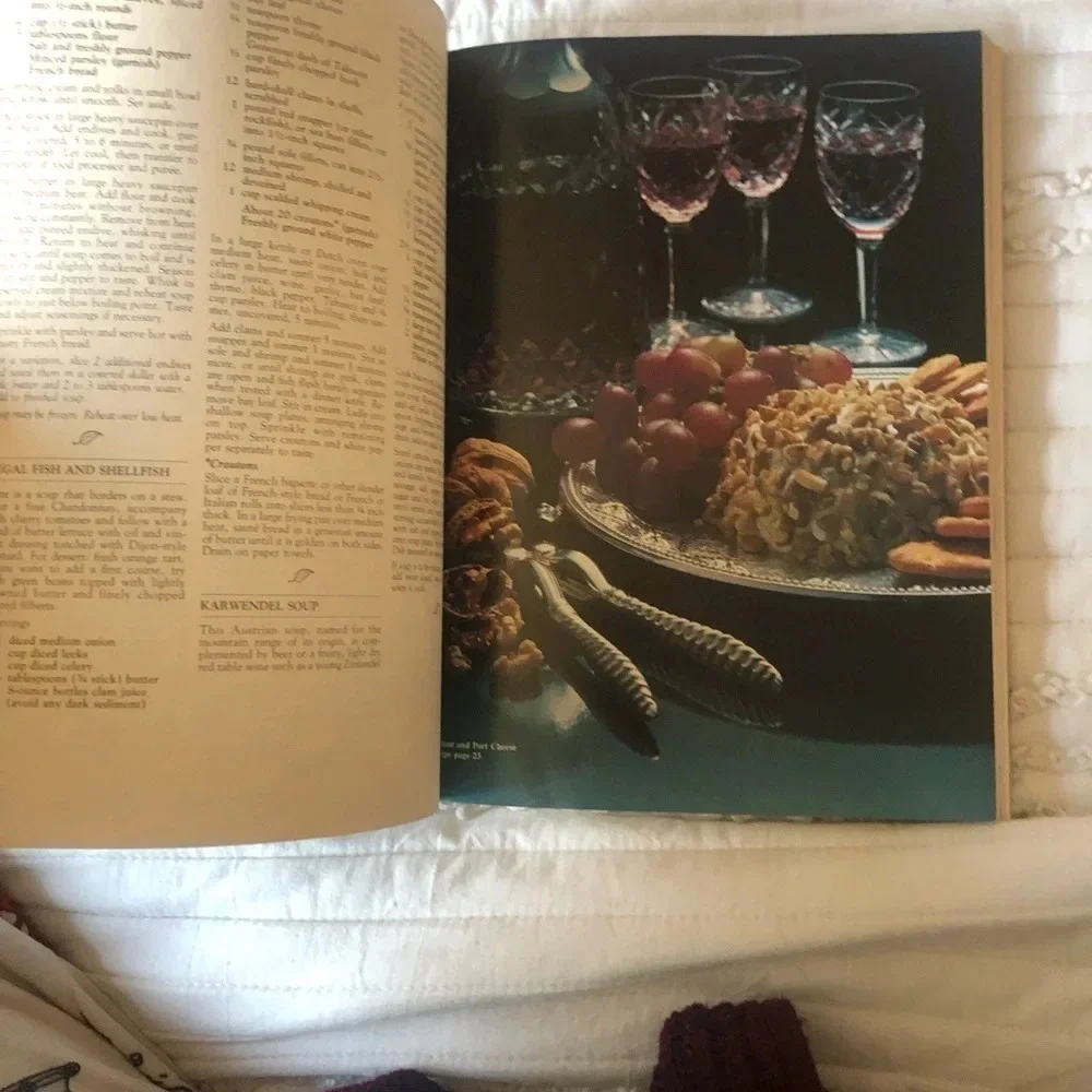 Vintage 70s 80s Bon appetite cook books  4 ephemera junk journaling mixed media